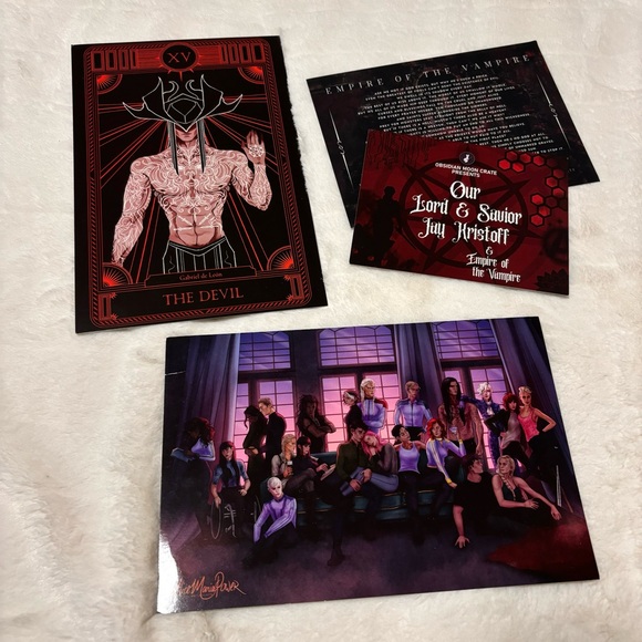 Obsidian Moon Crate Jay Kristoff Box - Picture 11 of 16